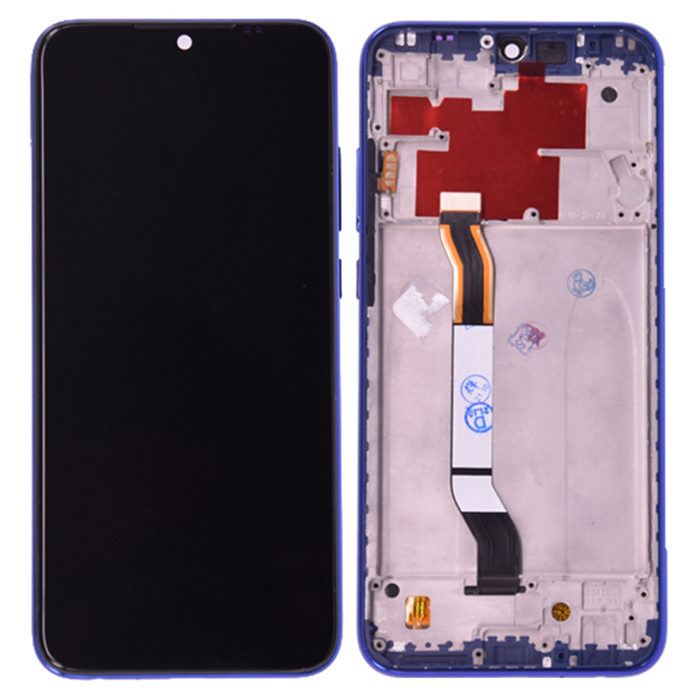 

Für Xiaomi Redmi Note 8T Grad B LCD -bildschirm Und Digitalisiererbaugruppe + Rahmenteil (ohne Logo) - Blau, Xiaomi Redmi Note 8T