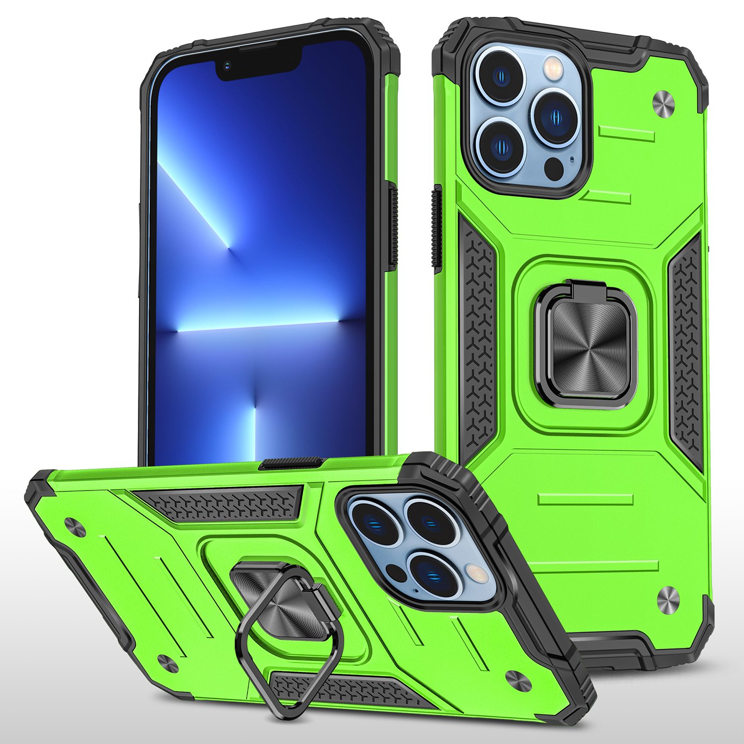 

Для Iphone 14 Pro Max 6,7 Дюйма с Капля-защищенным Телефона. - Зеленый, iPhone 14 Pro Max
