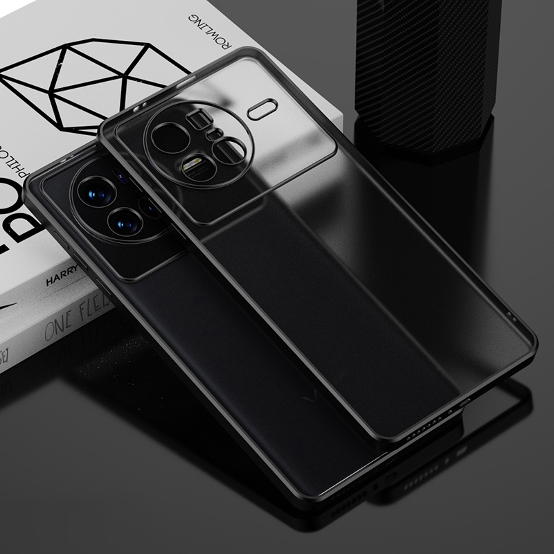 

Yoobao -schutzhülle Für Vivo X80 Pro 5G Slim Telefonabdeckung Elektroplierende PC -matte Shell - Schwarz, vivo X80 Pro 5G
