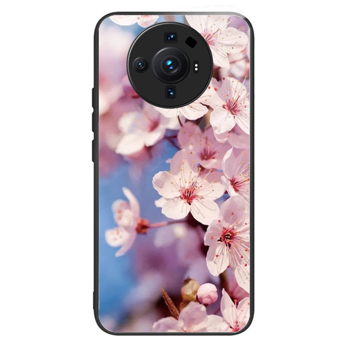 

Musterdruckphase Für Xiaomi 12s Ultra 5G, TPU -rahmen -rücken -rückenhybridabdeckung - Pfirsichblüte, Xiaomi 12S Ultra 5G