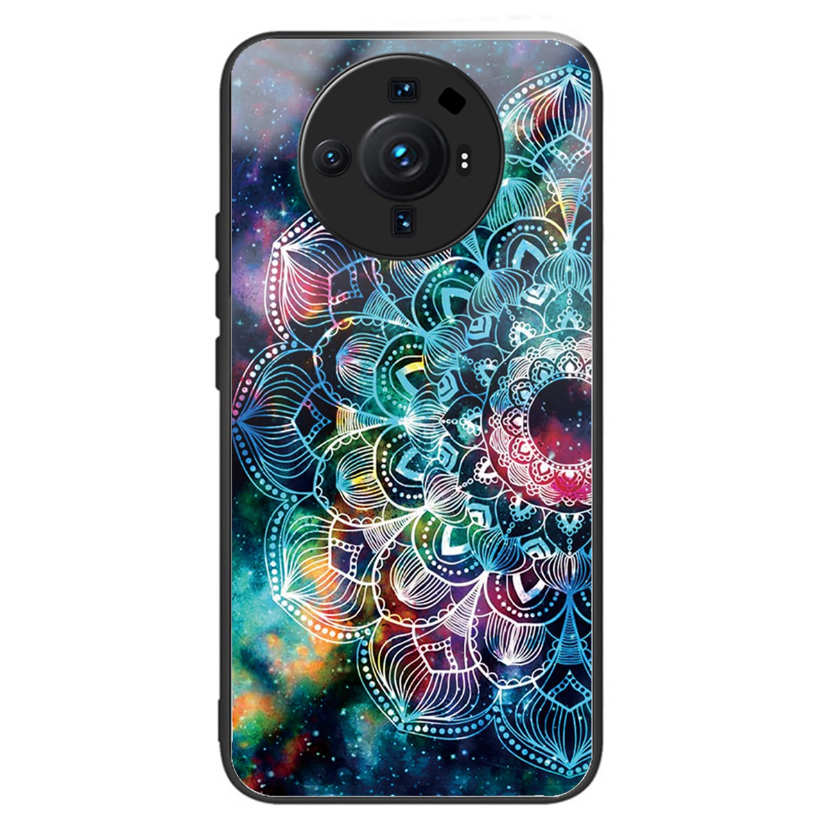 

Musterdruckphase Für Xiaomi 12s Ultra 5G, TPU -rahmen -rücken -rückenhybridabdeckung - Mandala Blume, Xiaomi 12S Ultra 5G