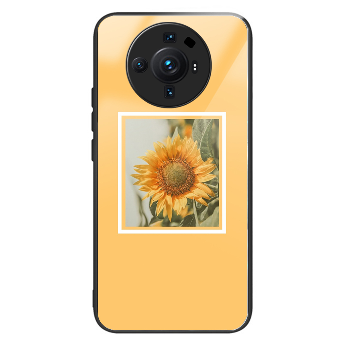 

Für Xiaomi 12s Ultra 5G Sonnenblumenmuster Druckphase -abdeckung TPU -schutzhybridhülle TPU - Stil J, Xiaomi 12S Ultra 5G