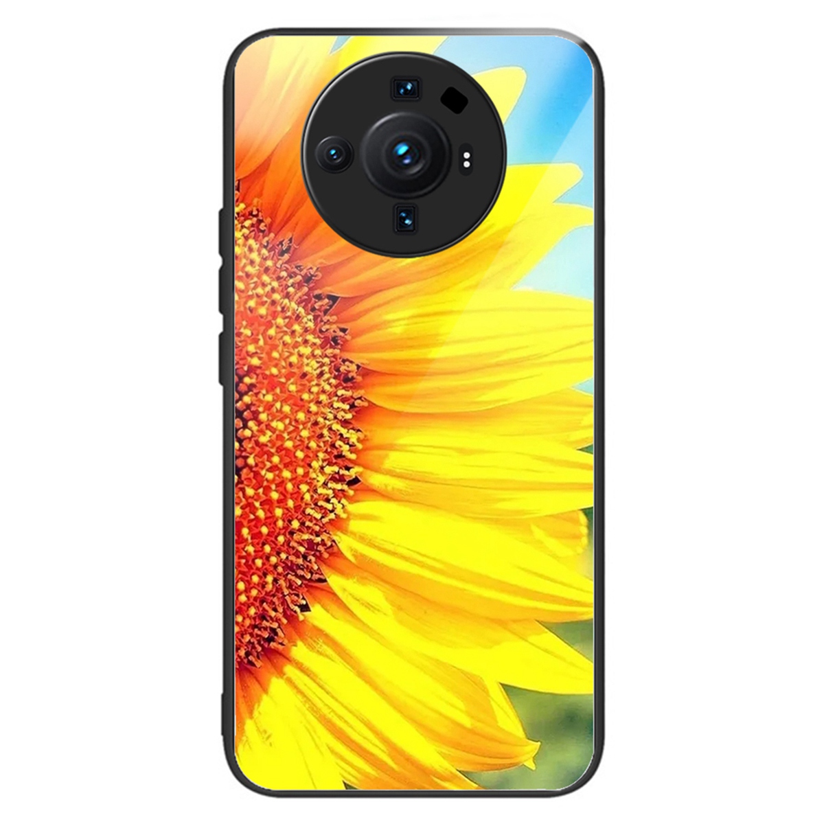 

Für Xiaomi 12s Ultra 5G Sonnenblumenmuster Druckphase -abdeckung TPU -schutzhybridhülle TPU - Stil K, Xiaomi 12S Ultra 5G