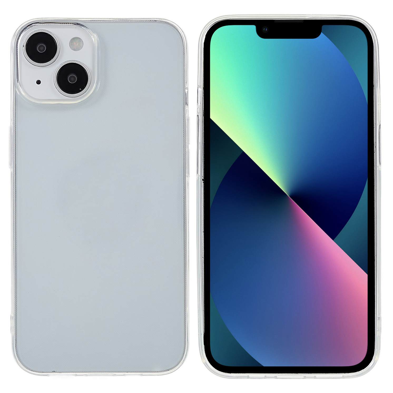 

Для Iphone 14 Максимальный 6,7 Дюйма Износостойкий Легкий Легкий Кристаллический Прозрачный 1,5 мм Мягкая Крышка TPU, iPhone 14 Plus