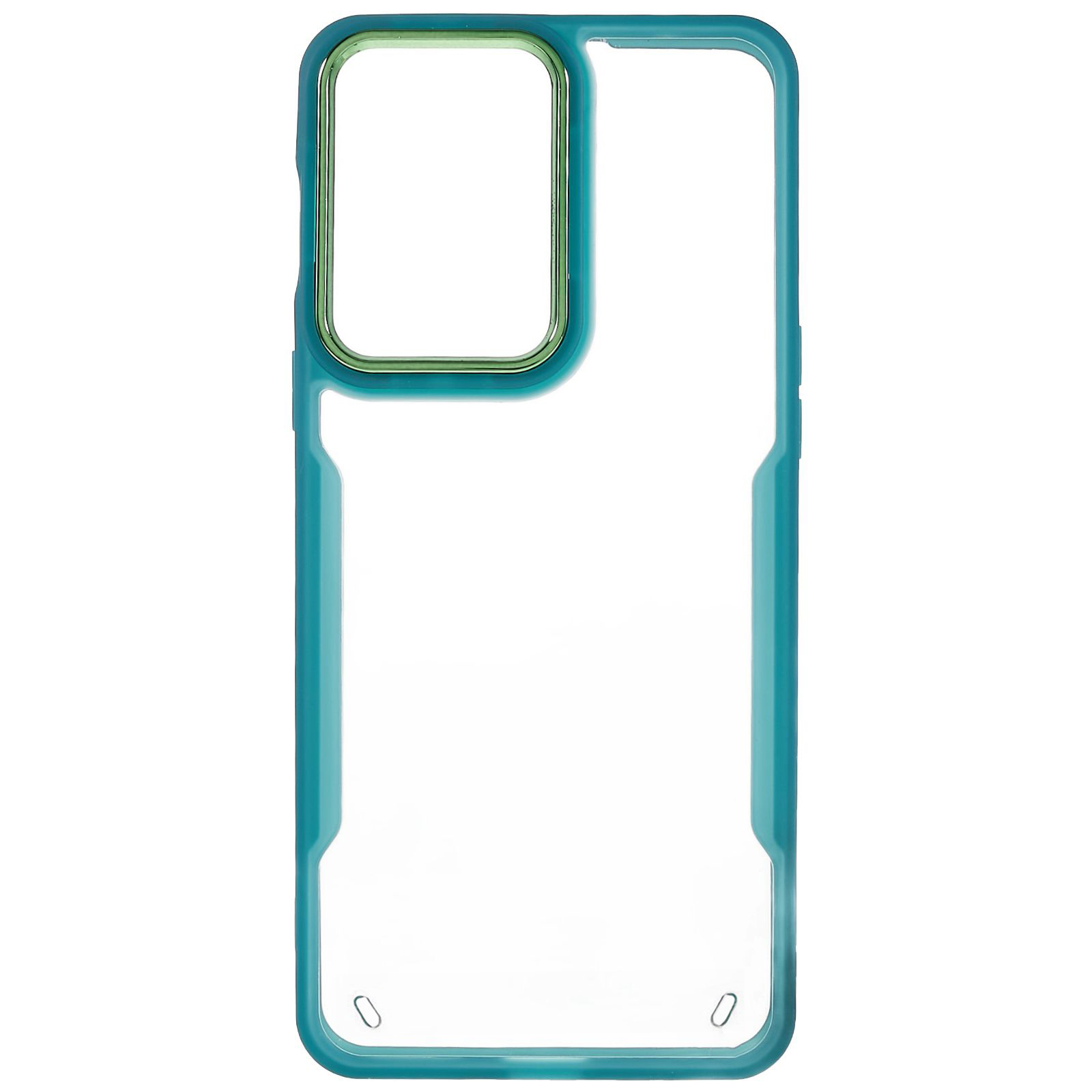 

TPU + Acrylhybrid -hülle Für OnePlus Nord 2T 5G, Elektroplatten Linsenrahmen Clear Phone Protective Deckung - Grün, OnePlus Nord 2T 5G