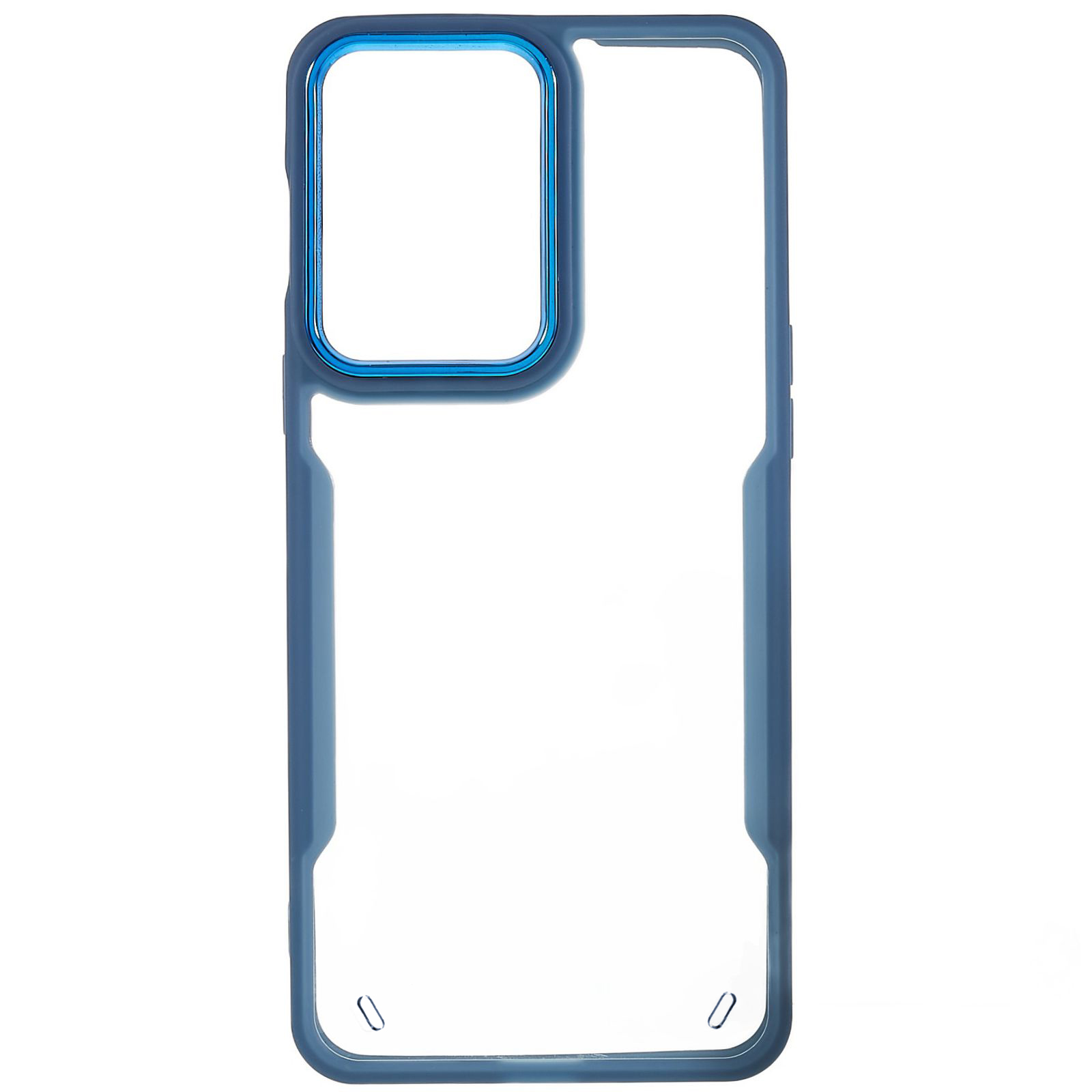 

TPU + Acrylhybrid -hülle Für OnePlus Nord 2T 5G, Elektroplatten Linsenrahmen Clear Phone Protective Deckung - Blau, OnePlus Nord 2T 5G