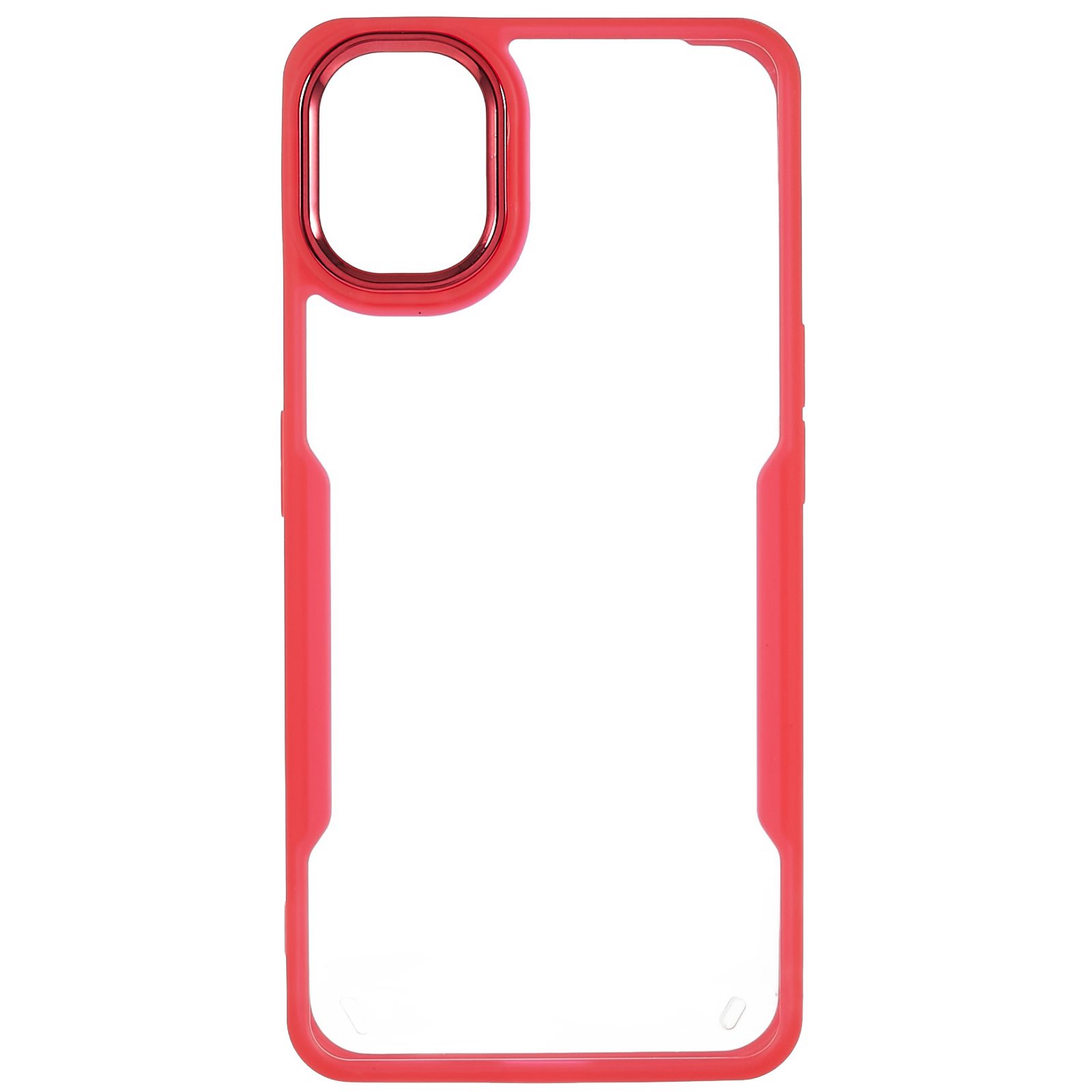 

TPU -stoßfänger Acryl Zurück -clear -hülle Für Nichts Telefon (1) 5G, Elektroplatten -objektivrahmenschutzabdeckung - Rot, Nothing phone (1) 5G