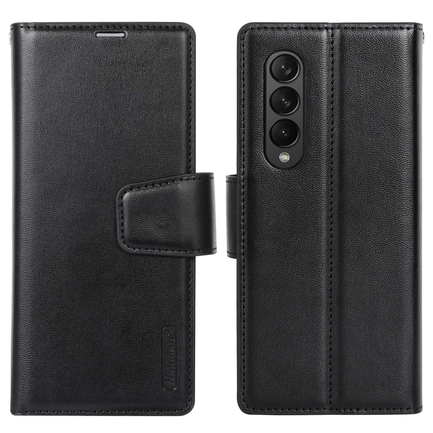 

Серия Hanman Mill Для Samsung Galaxy Z Fold3 5G PU - Черный