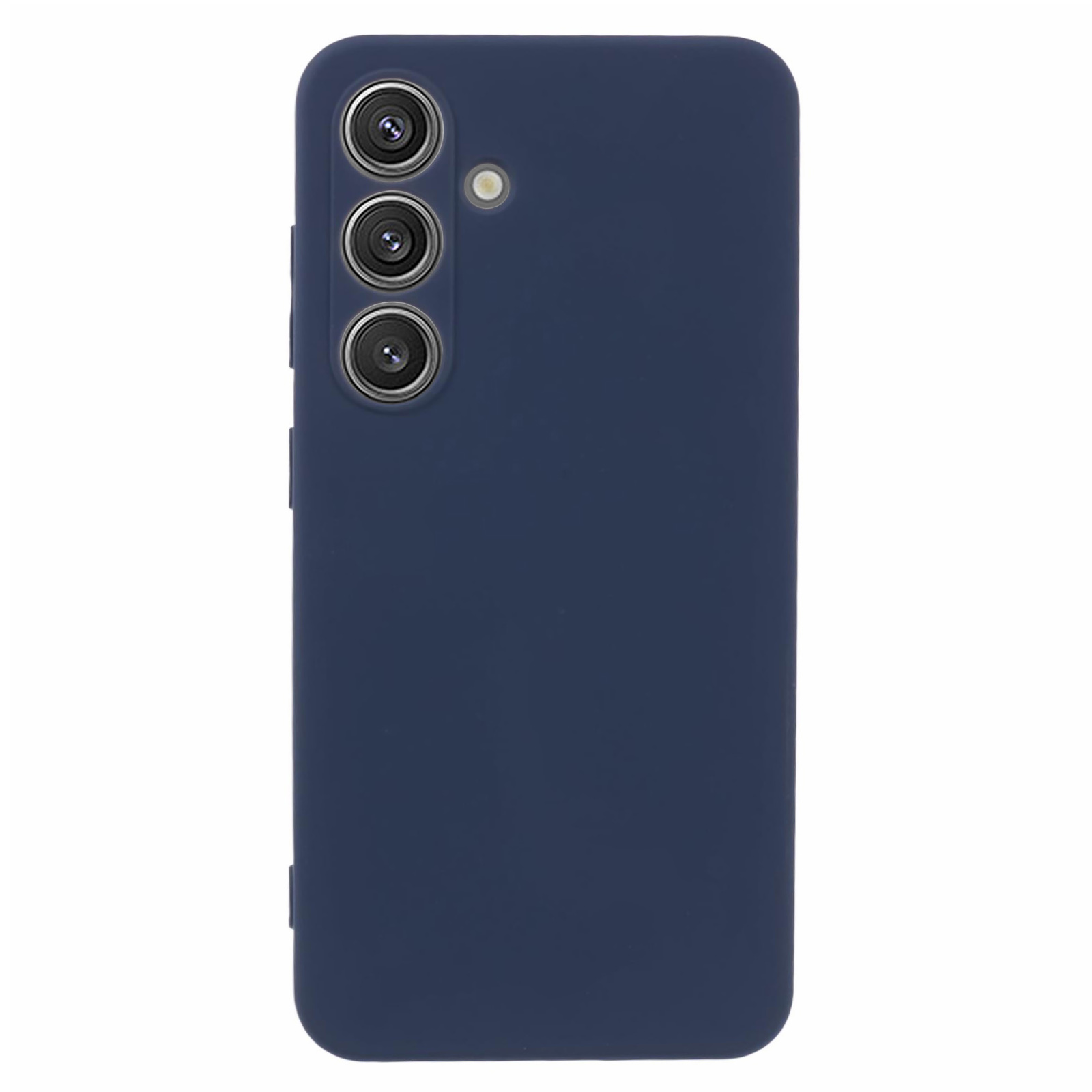 X-LEVEL For Samsung Galaxy A05s 4G Phone Case Liquid Silicone Texture Soft TPU Phone Cover - Dark Blue