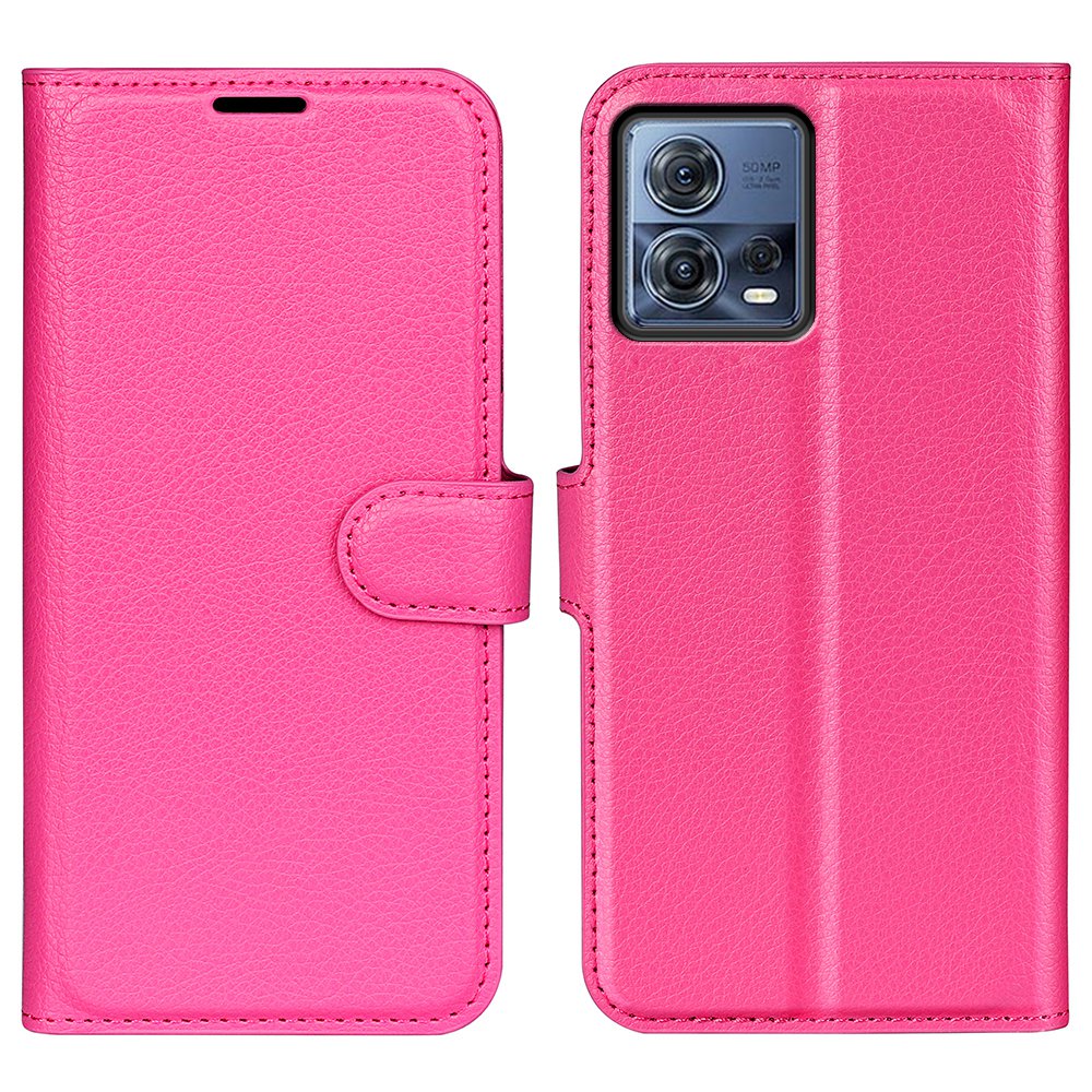 

Für Motorola Moto S30 Pro 5G Litchi Textur Vollschutz PU Leder Folio Flip Case Wallet Stand Telefonabdeckung - Rose, Motorola Moto S30 Pro 5G