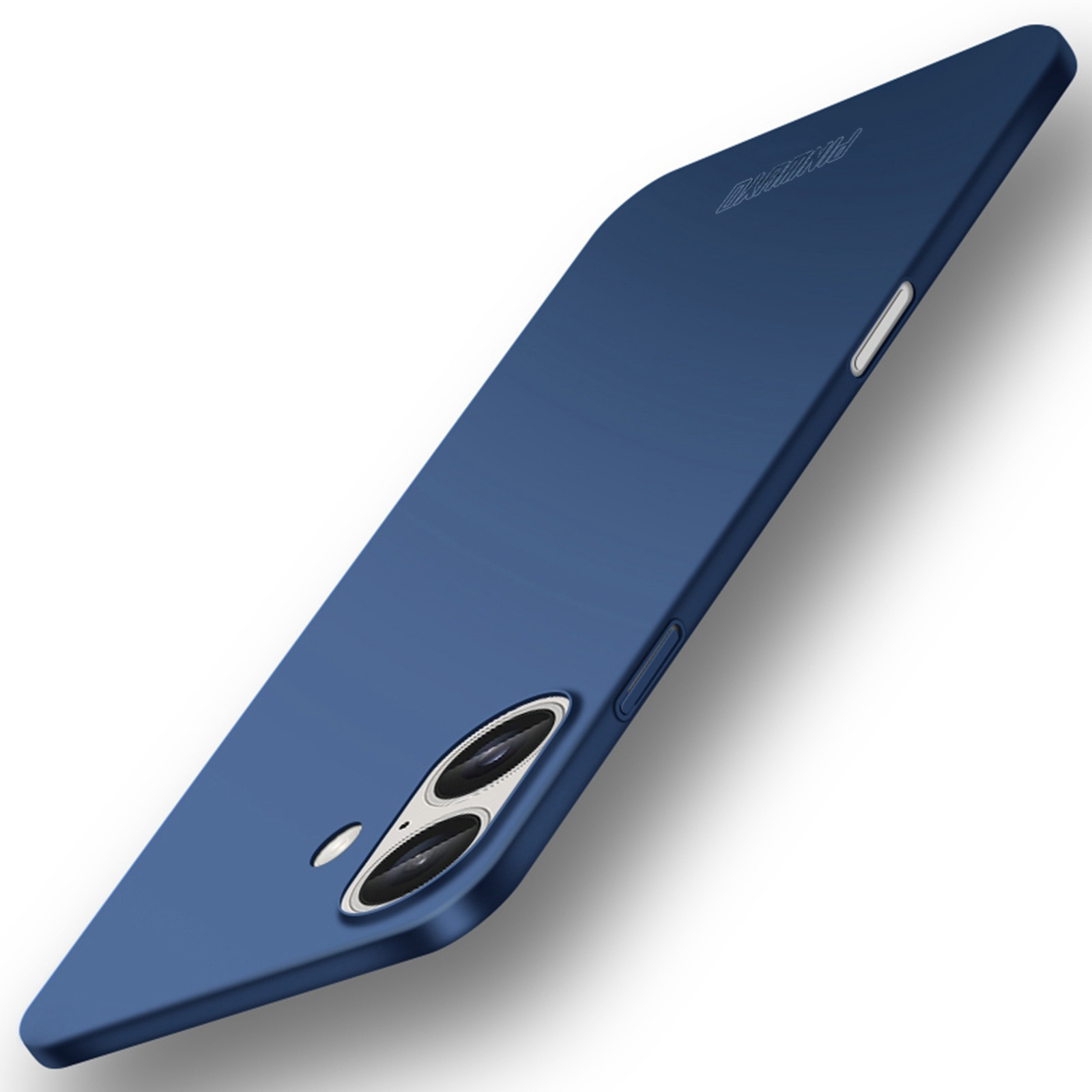 PINWUYO PC Series for iPhone 16 Plus Case Hard PC Matte Mobile Phone Cover - Blue