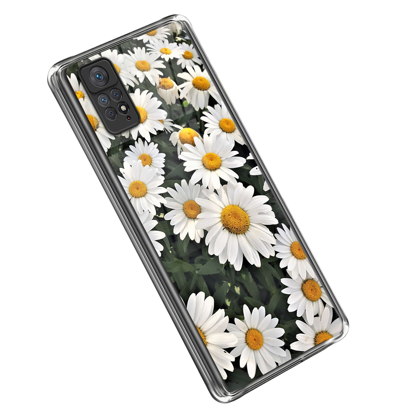 

Für Xiaomi Redmi Note 11 Pro 4g (mediatek) / Hinweis 11 Pro 5G (Qualcomm) Telefonkoffer Anti-kratzer Soft TPU Sonnenblumenmusterdruckabdeckung - Stil H, Xiaomi Redmi Note 11 Pro 5G (Qualcomm)