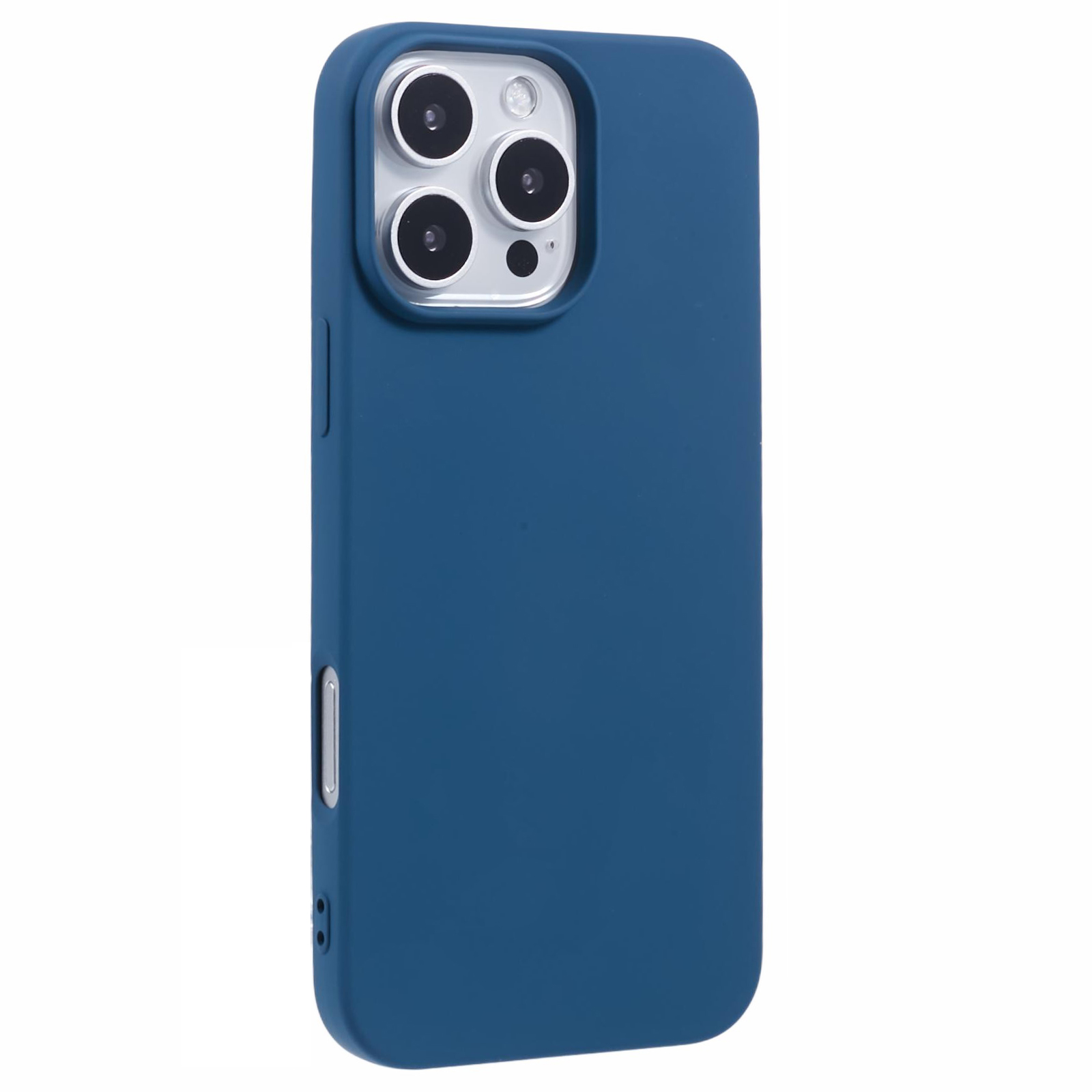 X-LEVEL For iPhone 16 Pro Case Soft TPU Phone Case with Liquid Silicone Texture - Blue