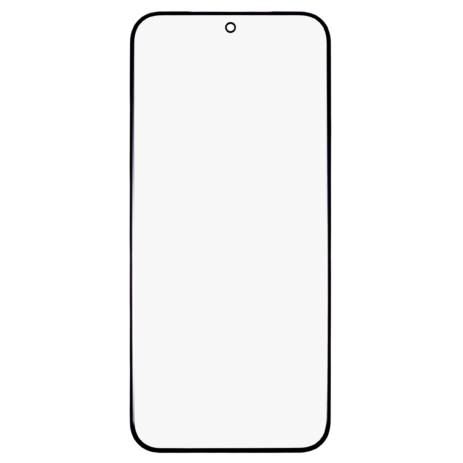 For Huawei Pura 70 Pro HBN-LX9 HBN-AL00 Front Screen Glass Lens + OCA Adhesive Part (Without Logo)