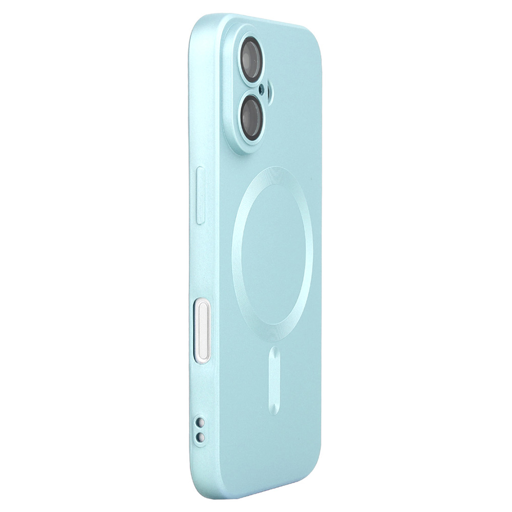 ENKAY HAT PRINCE For iPhone 16 Plus Case Compatible with MagSafe Scratch Proof TPU Phone Shell - Baby Blue