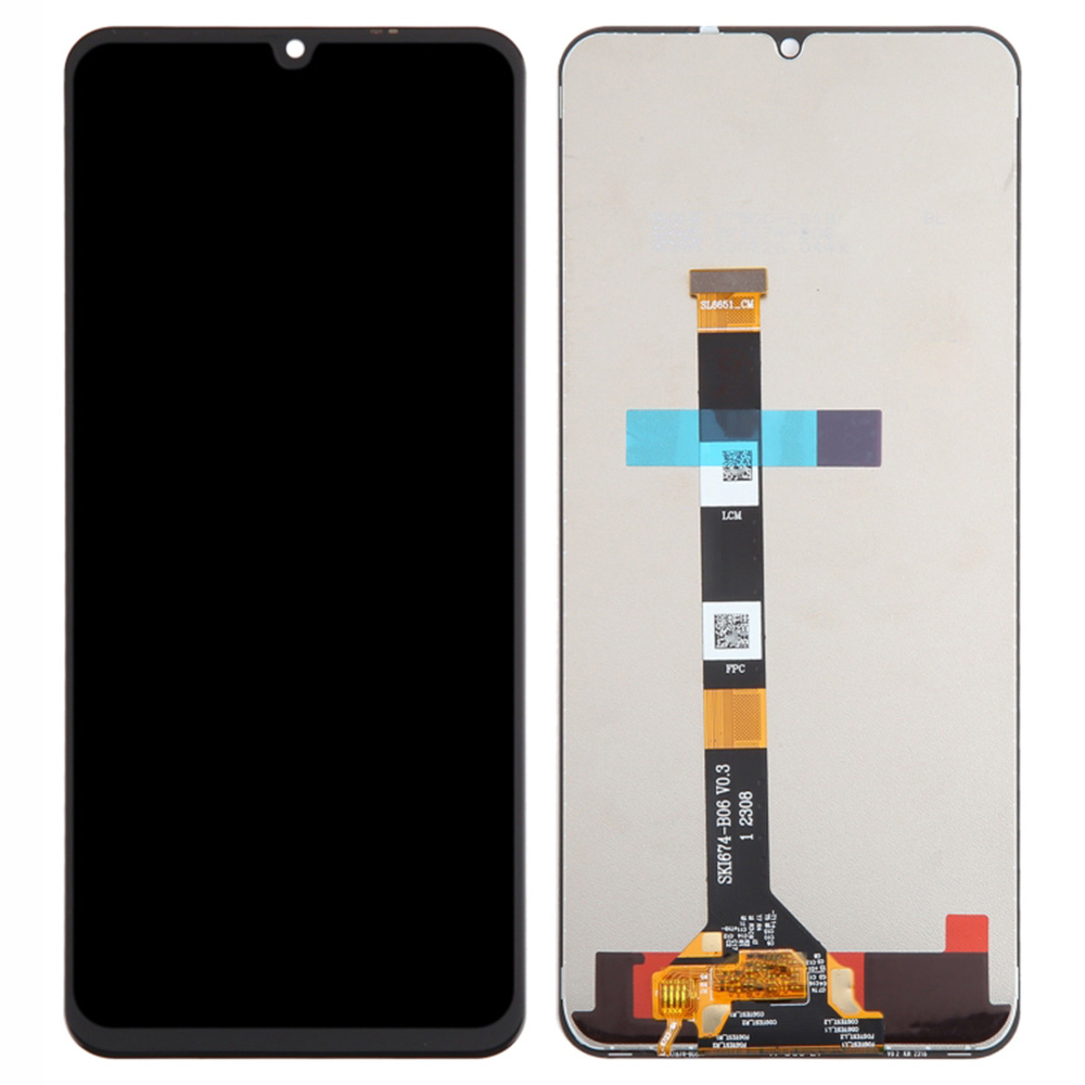 For Realme C53 (Global) / Narzo N53 4G / C51 / Note 50 4G / C60 Grade C LCD Screen and Digitizer Assembly Part (Without Logo)