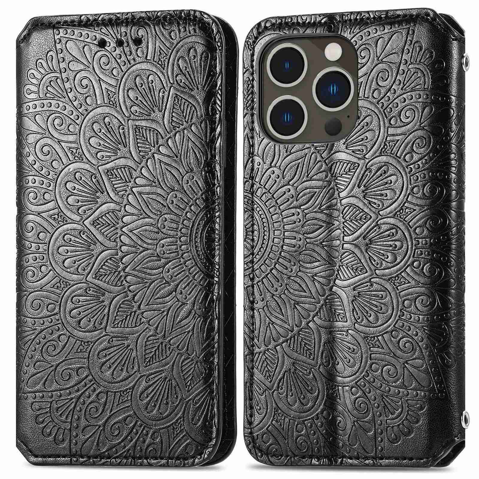 

Для Iphone 14 Pro Mandala Patter - Черный, iPhone 14 Pro