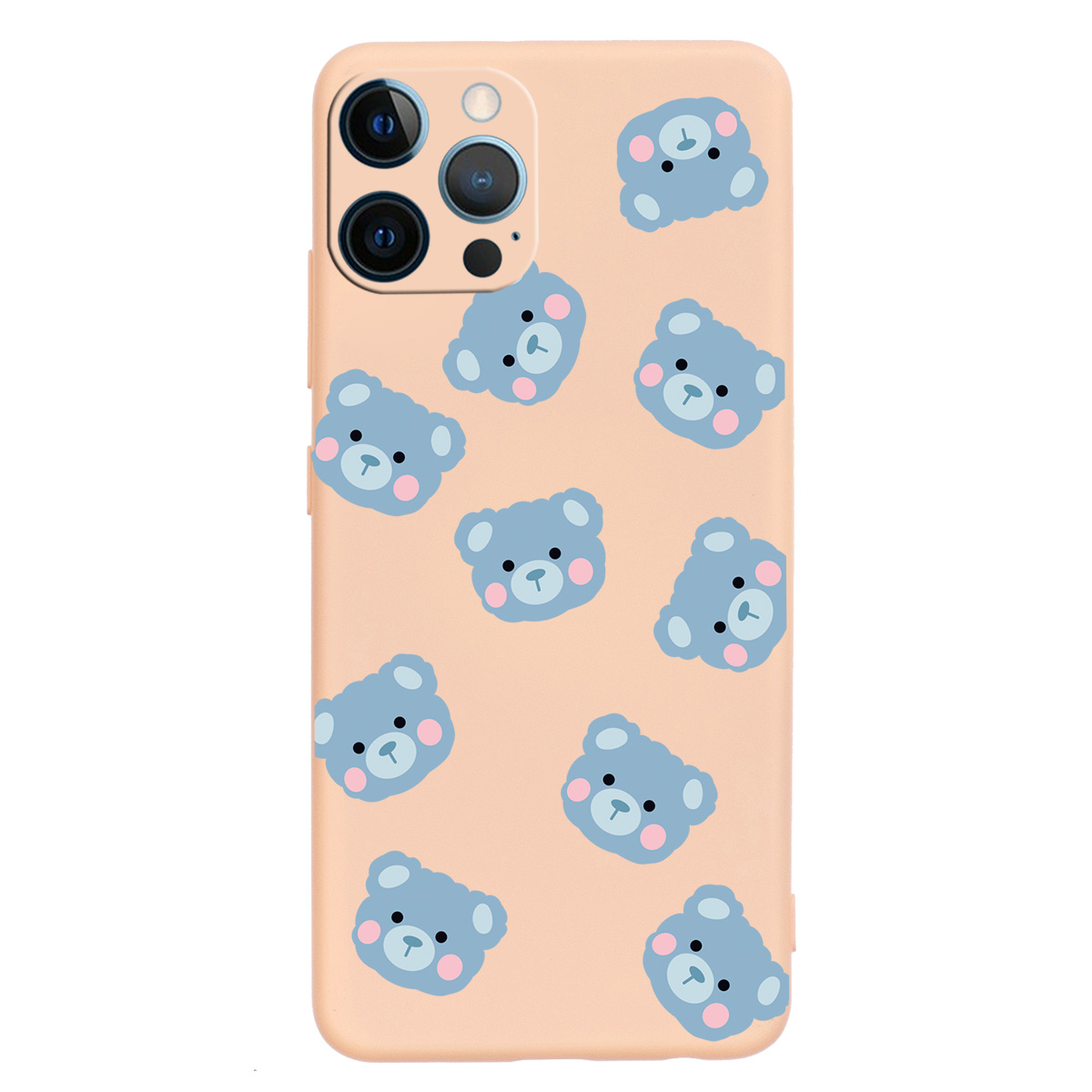 

Для Iphone 14 Pro Max Cute Bear Patter - Розовый, iPhone 14 Pro Max