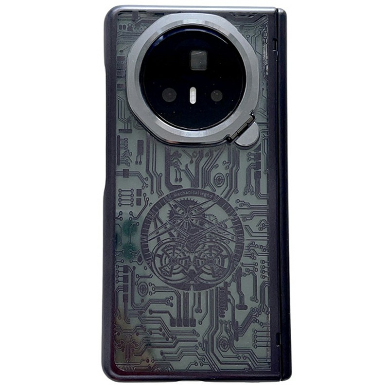 For Honor Magic V3 5G Case Lens Frame Kickstand Mechanical Legend PC Phone Cover