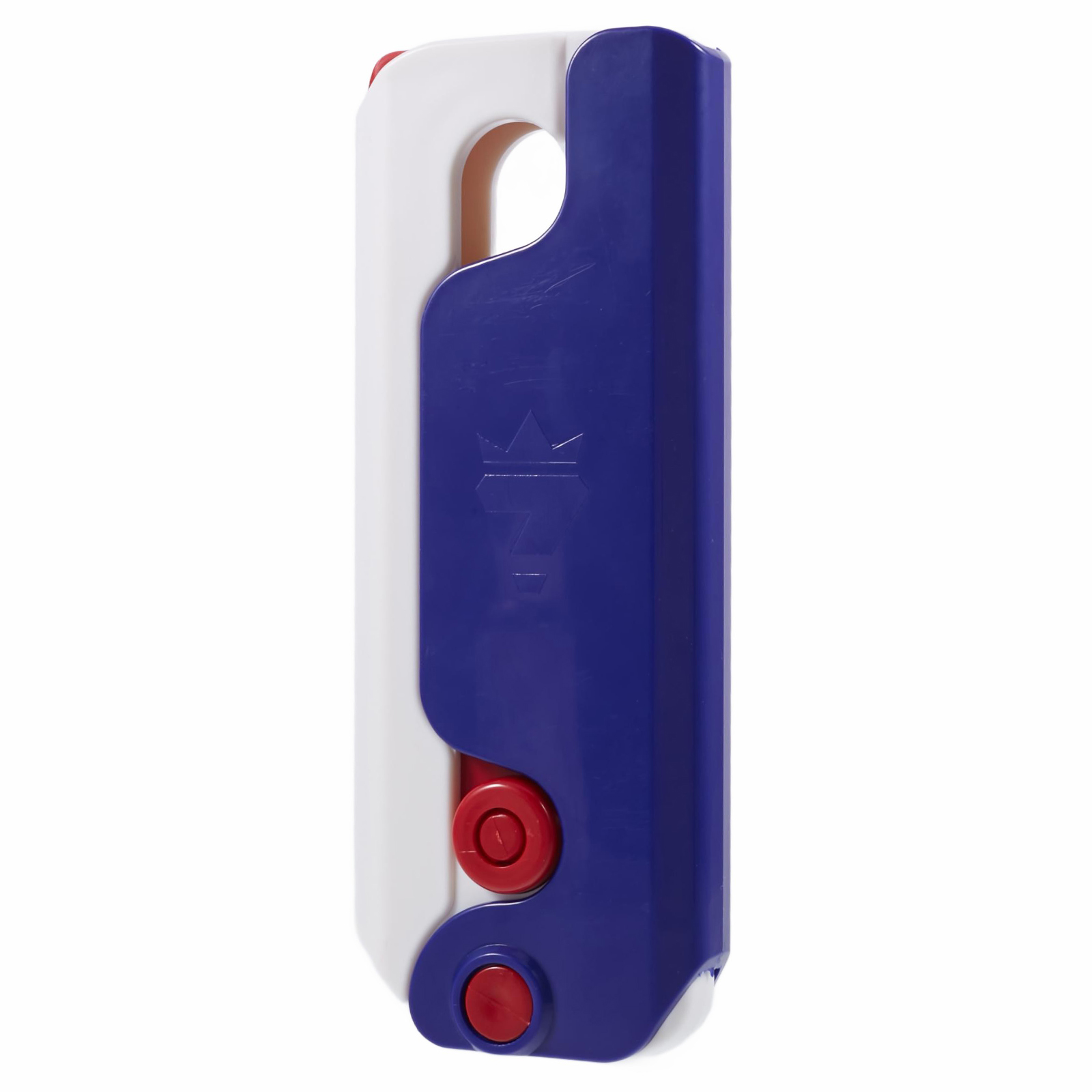 Universal Phone Case Giant Carrot Knife ABS Phone Cover Stress Relieving Toy - Dark Blue+White
