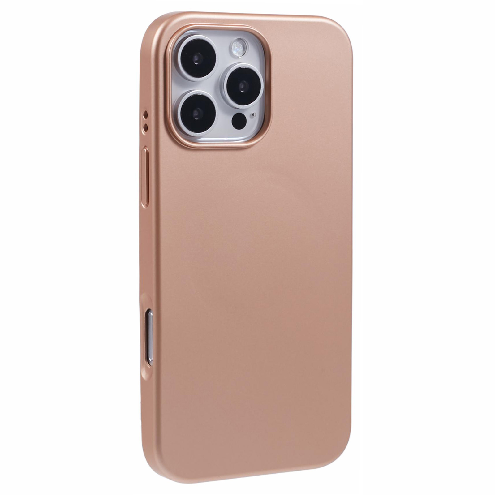 X-LEVEL For iPhone 16 Pro Case Compatible with MagSafe Honeycomb Inner TPU Back Cover - Titanium Gold
