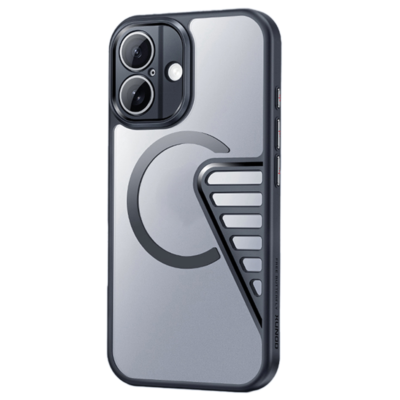 XUNDD XDD-0007 For iPhone 16 Plus Case Compatible with MagSafe TPU+PC Matte Phone Cover
