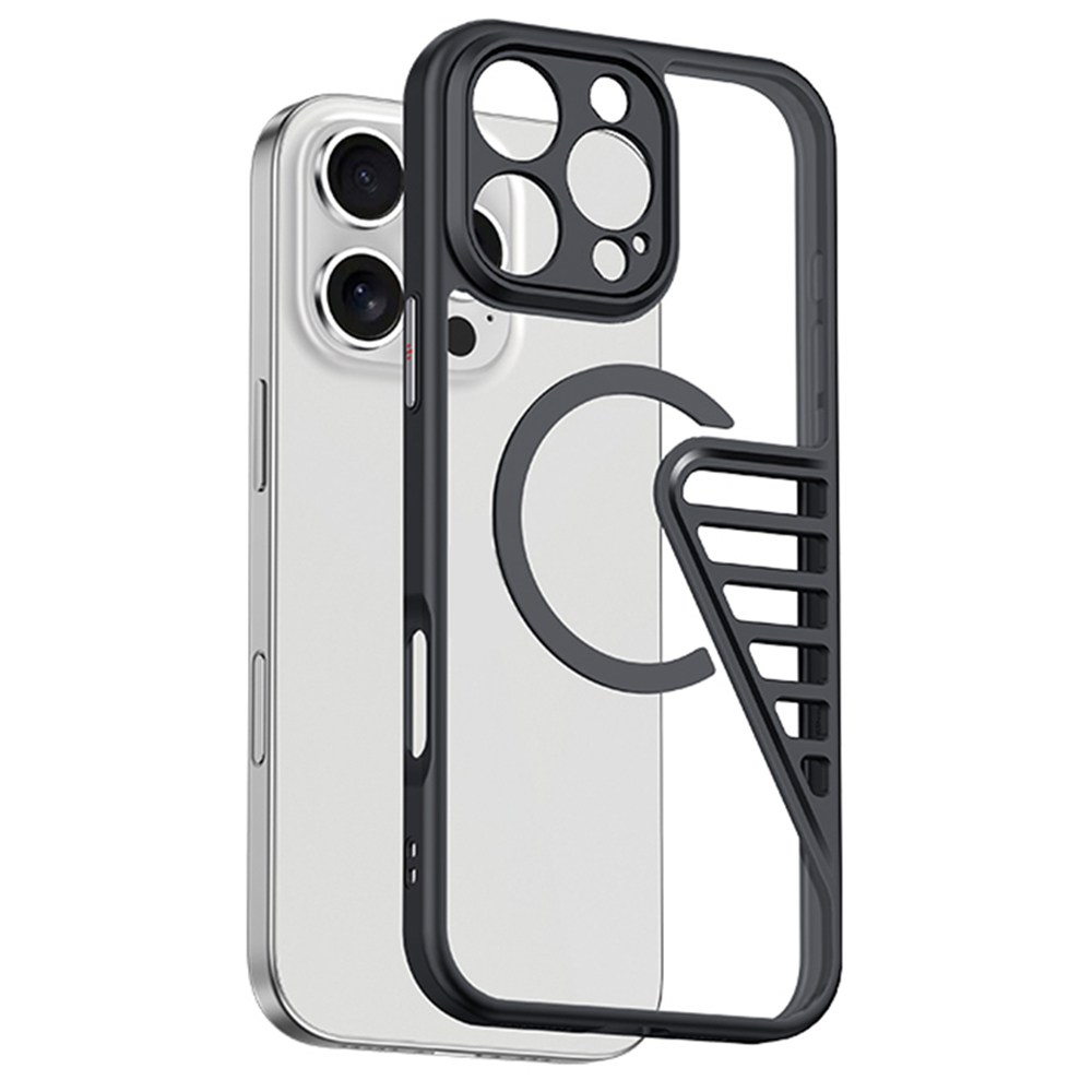 XUNDD XDD-0007 For iPhone 16 Pro Max Case Compatible with MagSafe TPU+PC Matte Phone Cover