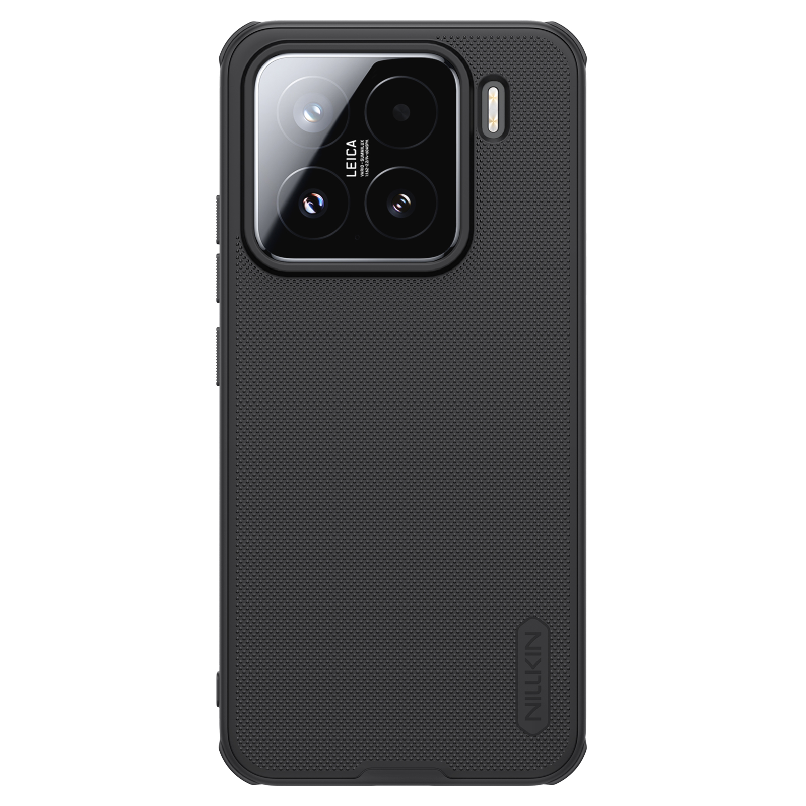 NILLKIN Frosted Shield Pro For Xiaomi 15 Case Matte PC+TPU Phone Cover - Black