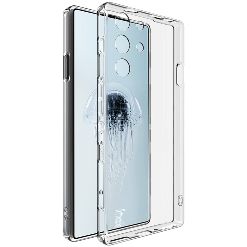 IMAK UX-5 Series Phone Cover for ZTE nubia Red Magic 10S Pro+ 5G / 10S Pro 5G / 10 Pro+ 5G / 10 Pro 5G Clear Case Shockproof TPU Slim Phone Back Cover