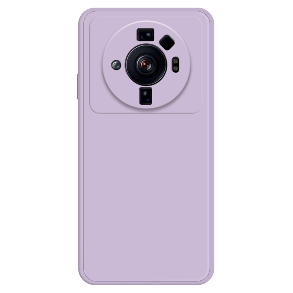 

TPU -hülle Für Xiaomi 12s Ultra 5G, Stoßdämpfungsmikrofaserfutterkauderingerichtsrückerabdeckung - Violett, Xiaomi 12S Ultra 5G