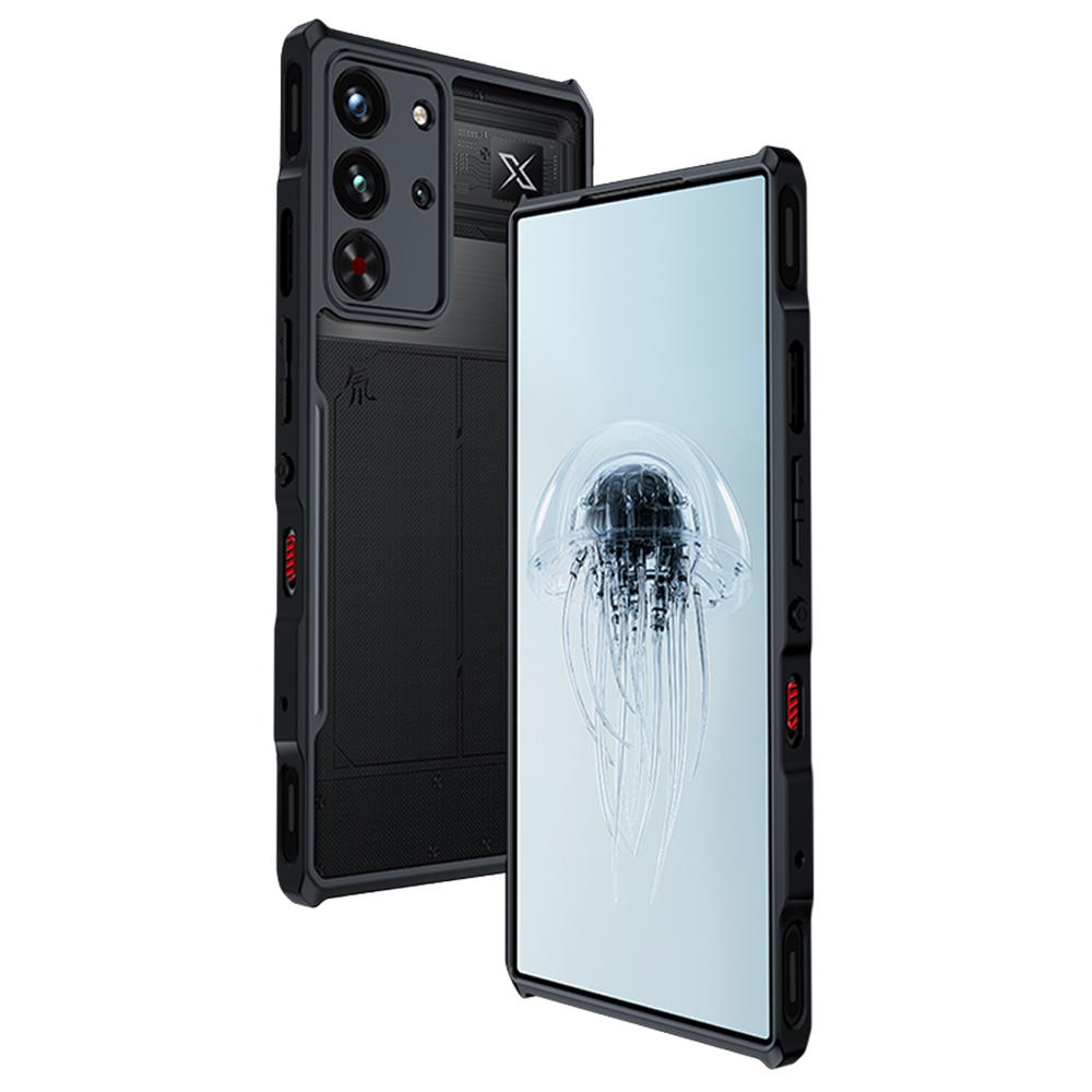 XUNDD For ZTE nubia Red Magic 10 Pro 5G Case Dropproof TPU + Acrylic Clear Back Phone Cover