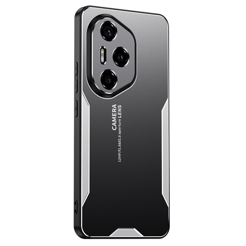 For Honor 300 Pro Phone Case Aluminium Alloy TPU PC Back Cover - Silver
