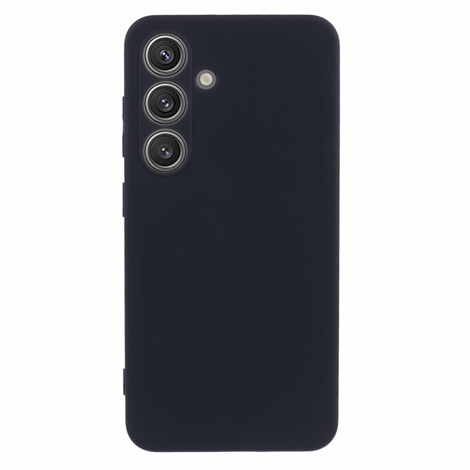 X-LEVEL For Samsung Galaxy S25+ Case Soft TPU Anti Scratch Fiber Lining Phone Cover - Black