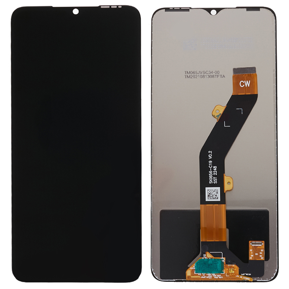 For itel A50 Grade C LCD Screen and Digitizer Assembly Replacement Part (Without Logo)