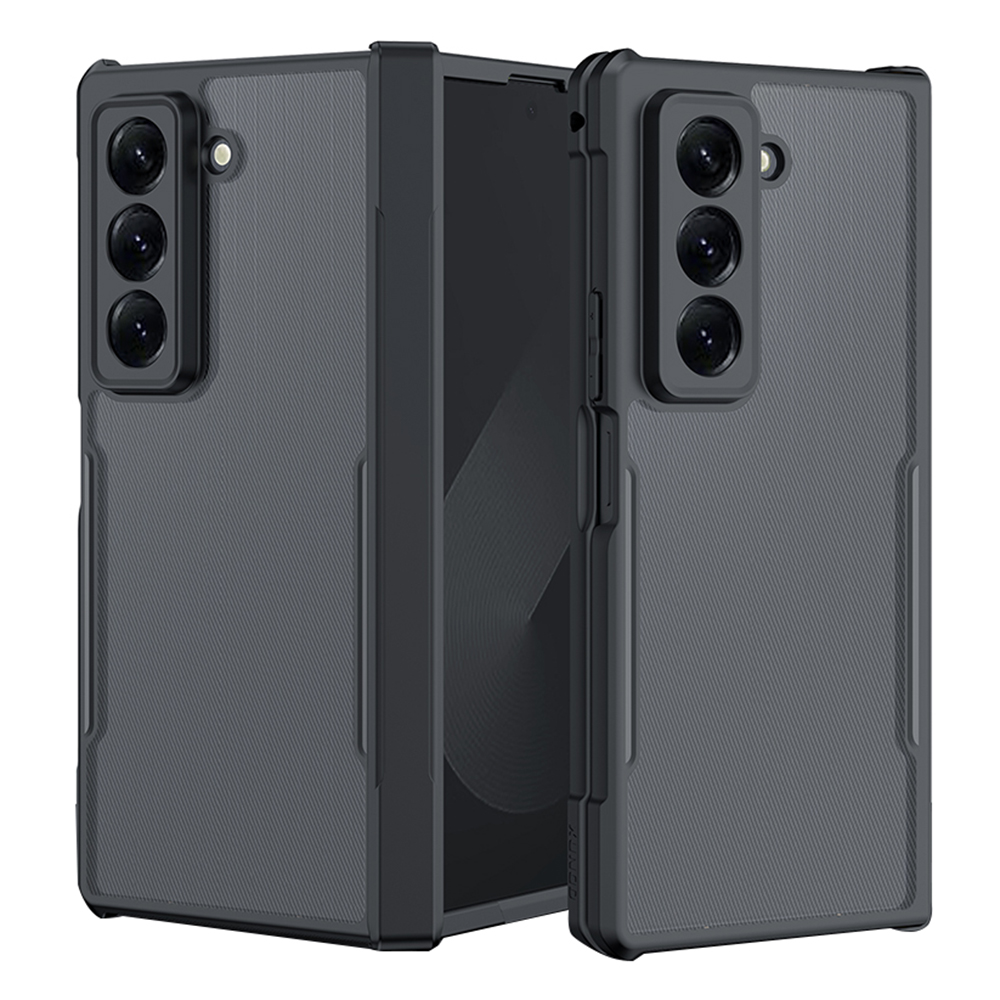 XUNDD For Samsung Galaxy Z Fold Special Case Dropproof TPU + Acrylic Clear Back Phone Cover