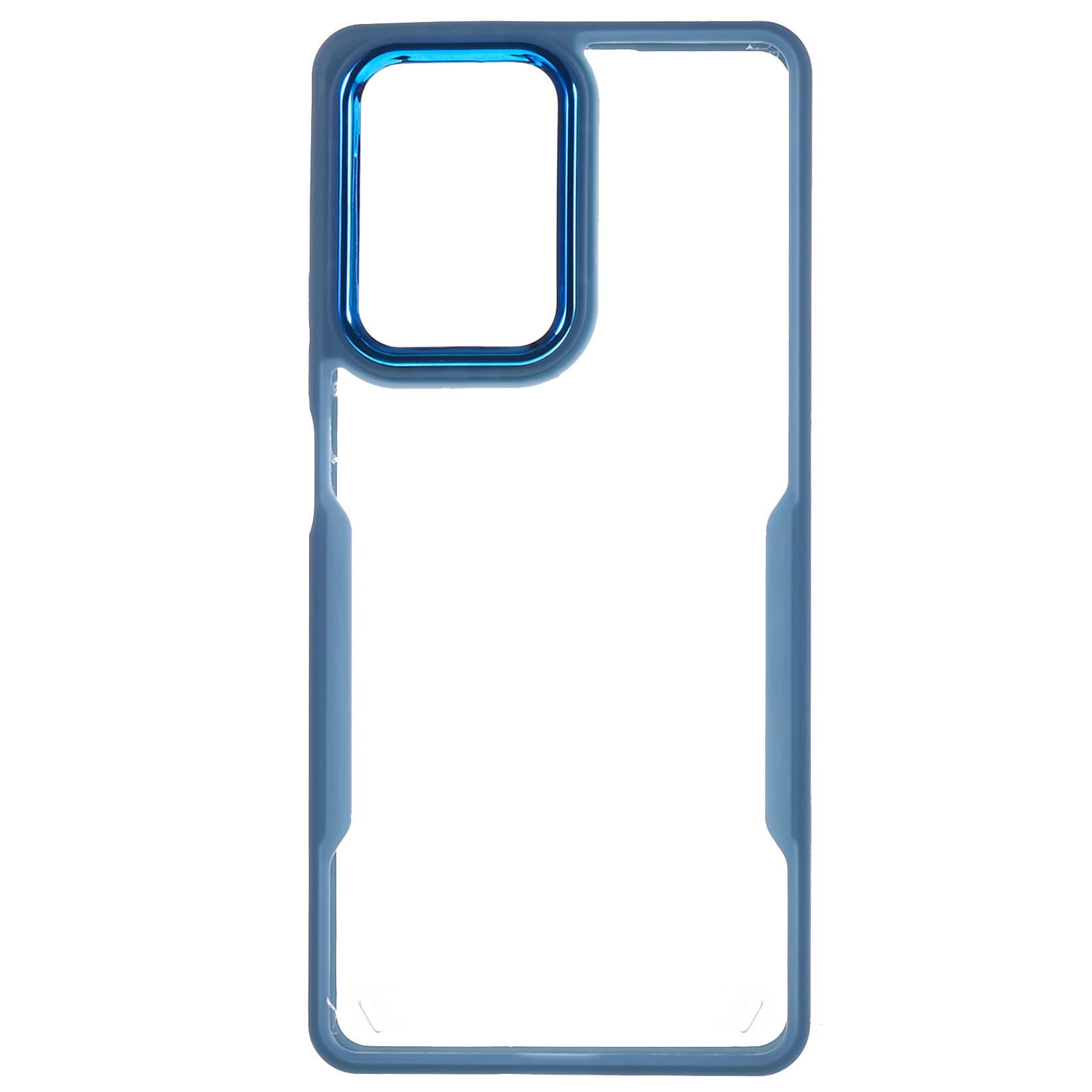

Für Xiaomi 11t 5G / 11T Pro 5G Elektroplatten Linsenrahmen TPU + Acrylhülle Anti-drop-klarheit Telefonabdeckung - Blau, Xiaomi 11T 5G