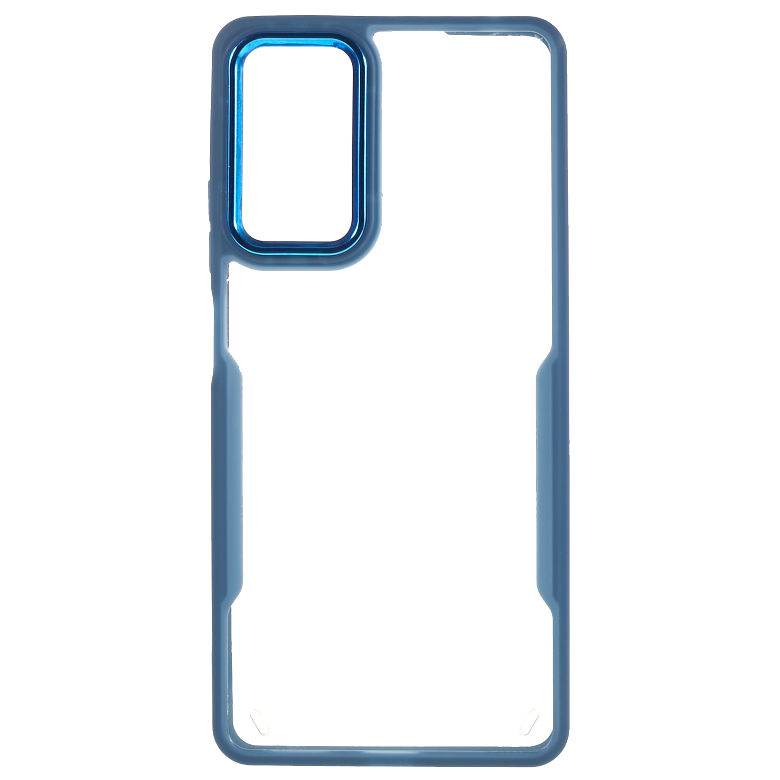 

Für Xiaomi Redmi Note 11 Pro 5G (Qualcomm) / Hinweis 11 Pro 4G (MediaTek) TPU + Acryl -telefonhülle Elektroplieren Objektivrahmenschutzabdeckung - Blau, Xiaomi Redmi Note 11 Pro 5G (Qualcomm)