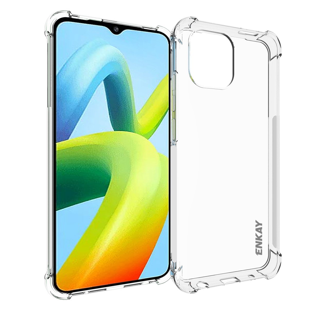 

Enkay Hat Prince Crystal Clear Telefonabdeckung Für Xiaomi Redmi A1 4G, Anti-drop-tpu-telefongehäuse Mit Stoßdämpfung Verstärkte Ecke, Xiaomi Redmi A2 4G