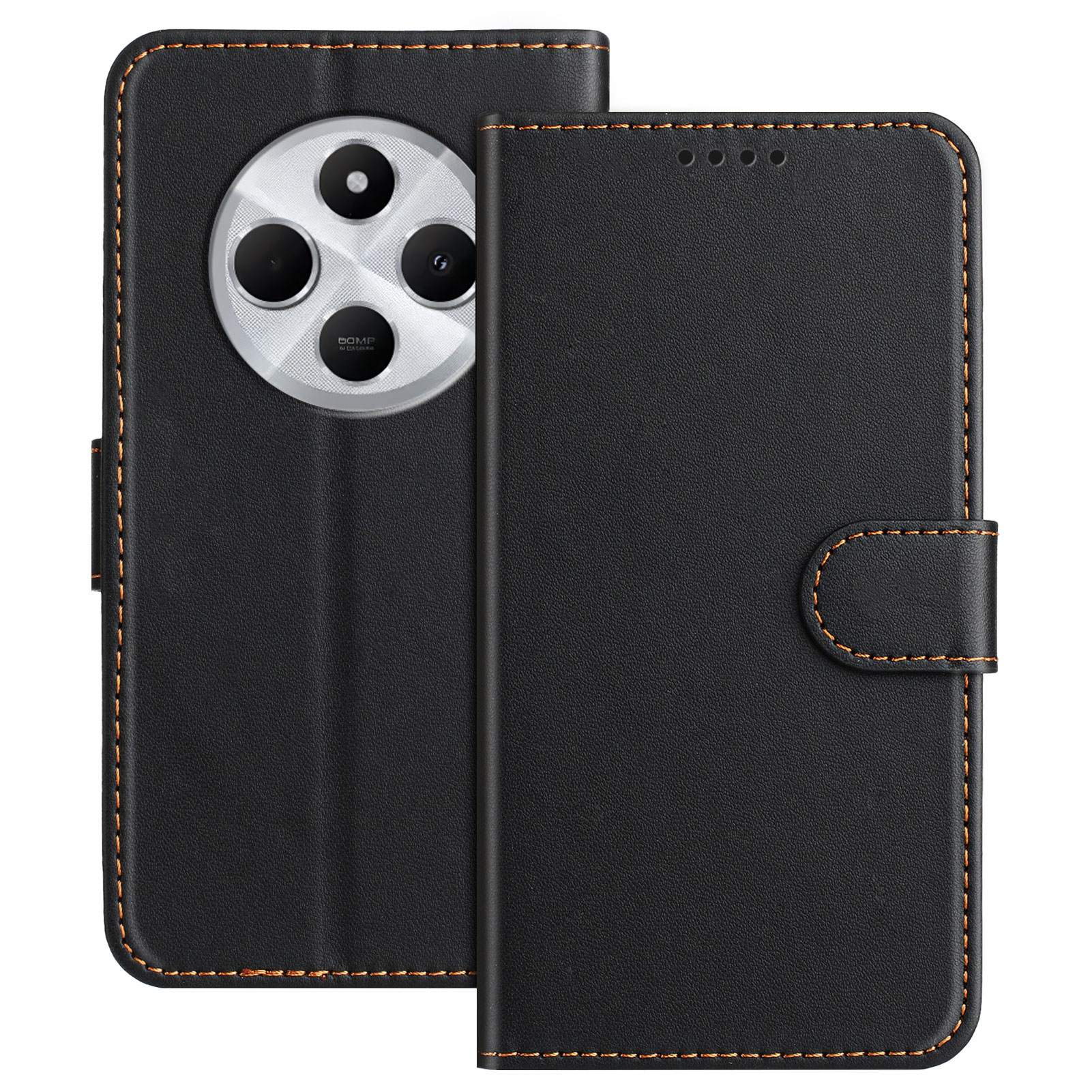 For Xiaomi Redmi 14C 5G / Xiaomi Poco C75 4G / Xiaomi Redmi 14R 5G / Xiaomi Redmi A3 Pro 4G / Xiaomi Redmi A4 5G / Xiaomi Redmi 14C 4G Leather Case Wa