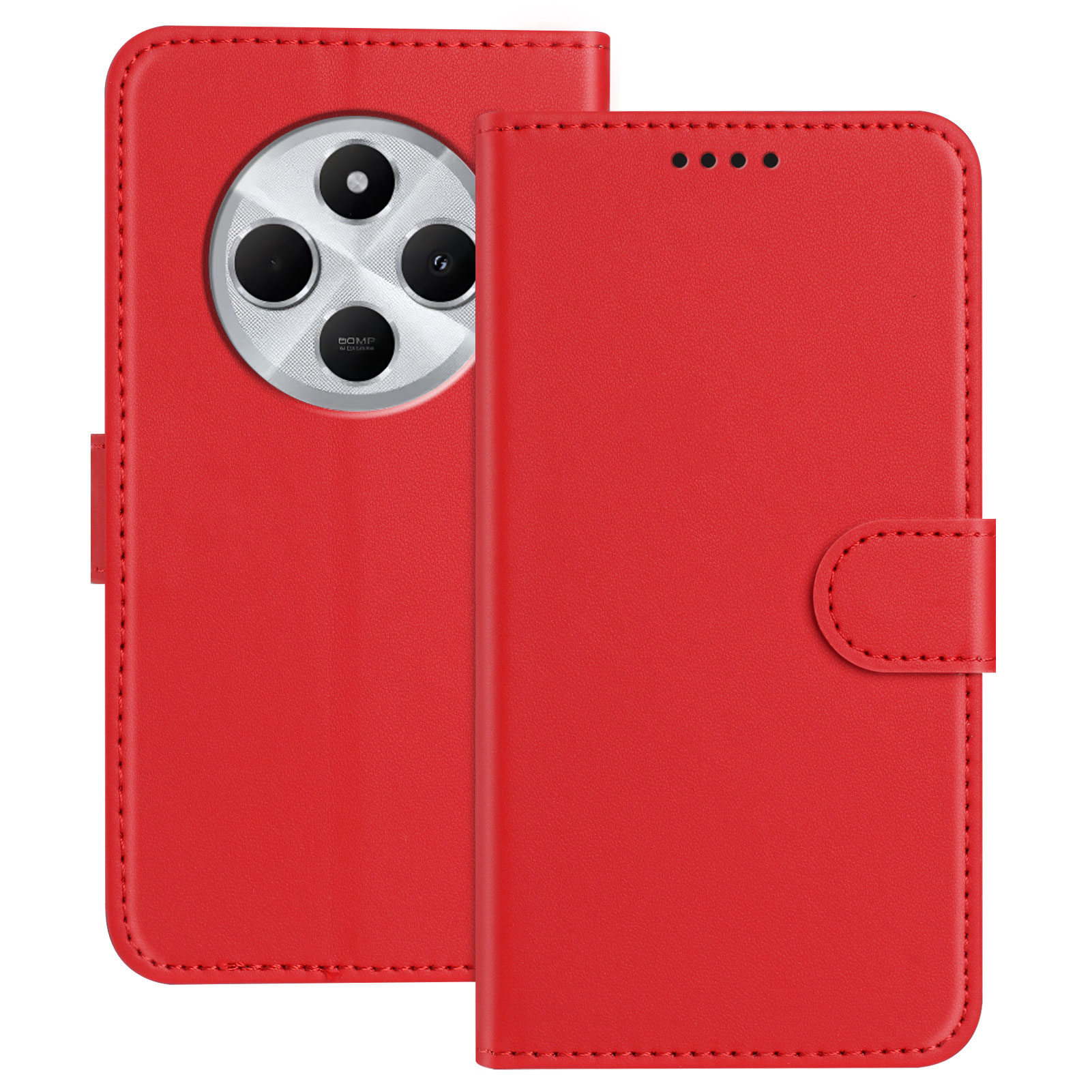For Xiaomi Redmi 14C 5G / Xiaomi Poco C75 4G / Xiaomi Redmi 14R 5G / Xiaomi Redmi A3 Pro 4G / Xiaomi Redmi A4 5G / Xiaomi Redmi 14C 4G Leather Case Wa