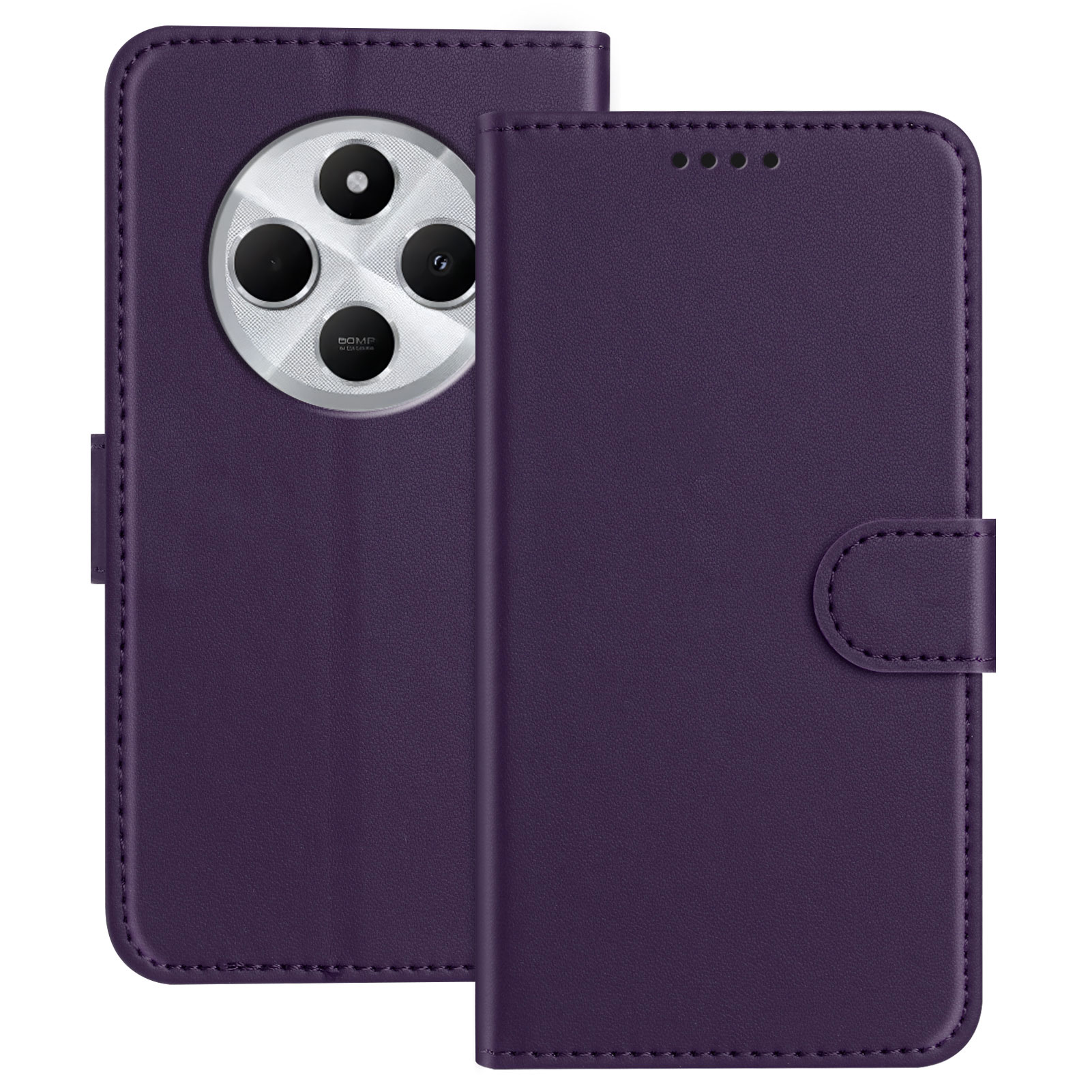 For Xiaomi Redmi 14C 5G / Xiaomi Poco C75 4G / Xiaomi Redmi 14R 5G / Xiaomi Redmi A3 Pro 4G / Xiaomi Redmi A4 5G / Xiaomi Redmi 14C 4G Leather Case Wa