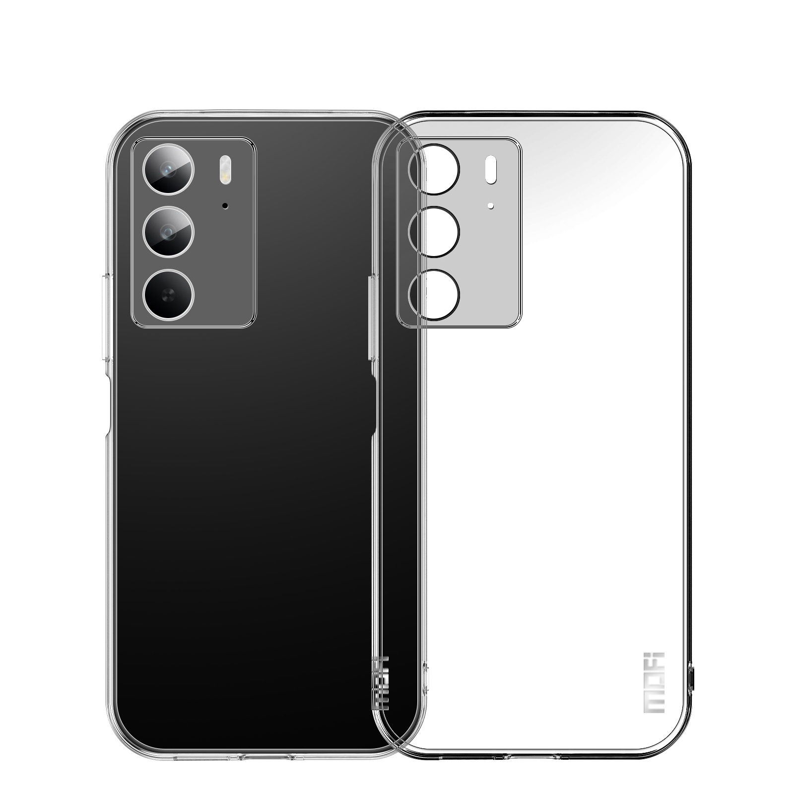 MOFI For Realme C75 5G / C75 4G Clear Phone Case  Ultra-Thin TPU Phone Back Cover - Transparent