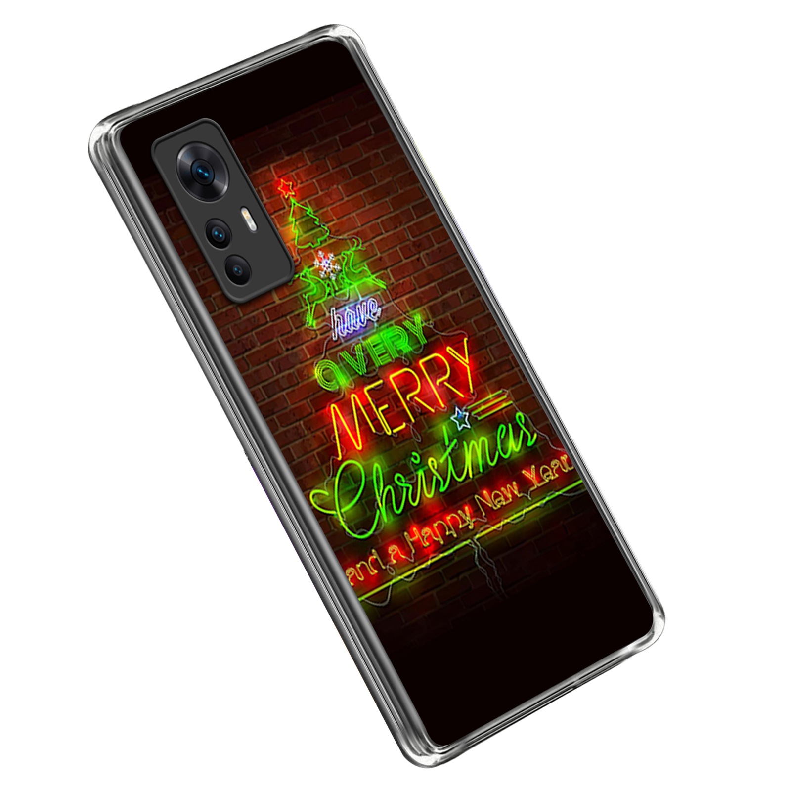 

Weihnachtserie Soft Tpu-abdeckung Für Xiaomi Redmi K50 Ultra 5G, Musterdruck Drop-sof-anti-kratzer-telefonabdeckung - Fröhliche Weihnachten, Xiaomi Redmi K50 Ultra