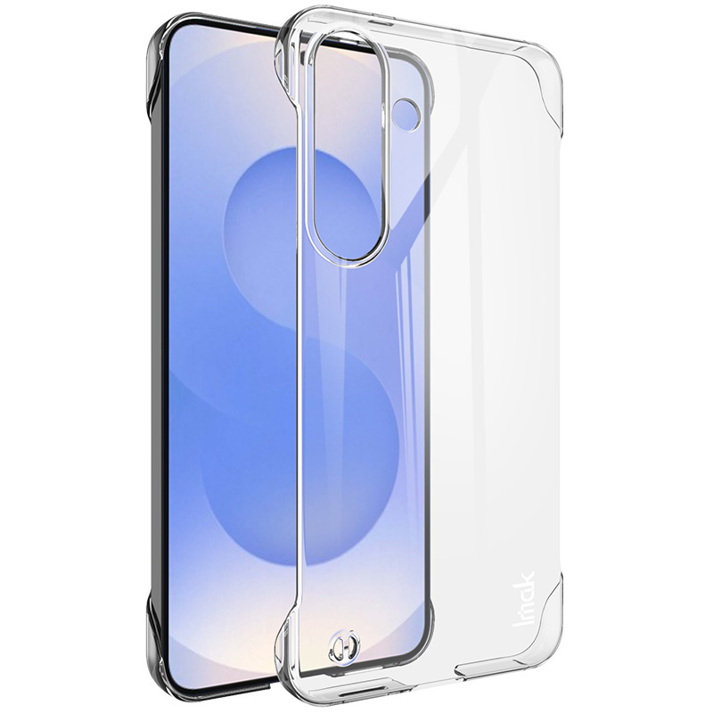 IMAK For Samsung Galaxy S25+ Case Reinforced Corner Clear PC Borderless Phone Cover
