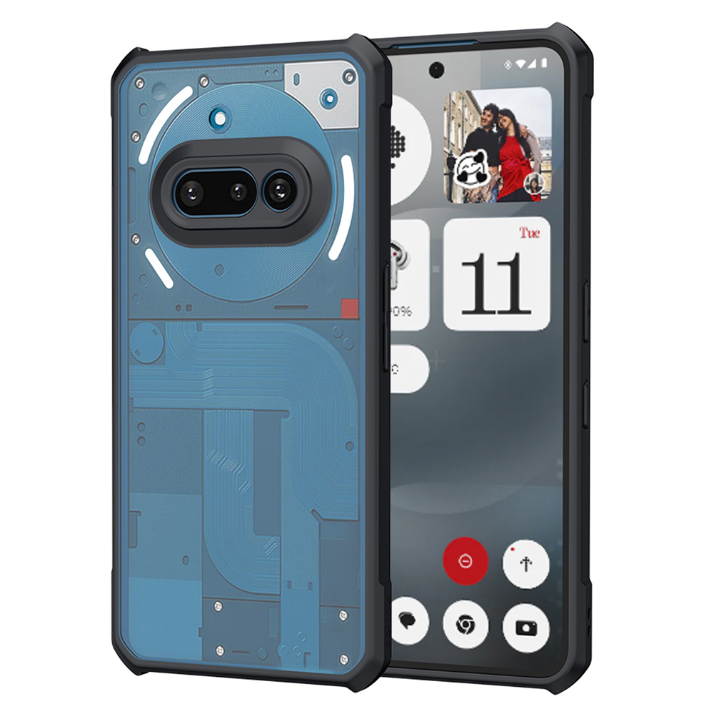 XUNDD For Nothing Phone (3a) Case Dropproof TPU + Acrylic Clear Back Phone Cover
