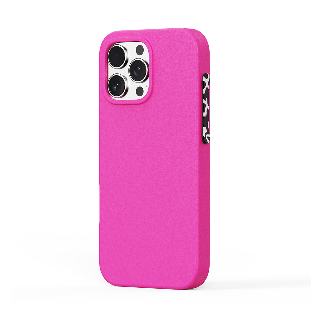 YOYOISLES For iPhone 16 Pro Case  Air Tec Series Detachable Customizable Buttons EVA Phone Cover - Rose Pink