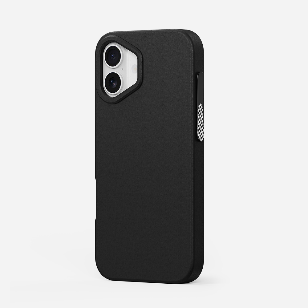 YOYOISLES For iPhone 16 Case  Air Tec Series Detachable Customizable Buttons EVA Phone Cover - Black