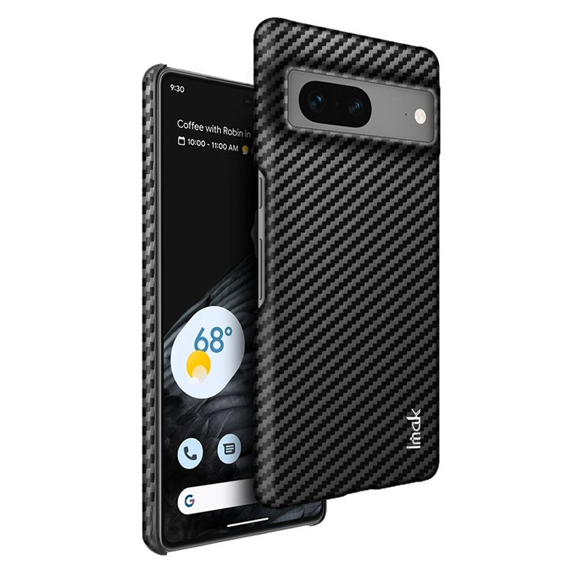 

IMAK Ruiyi-serie Für Google Pixel 7 5G Carbonfaser Textur PU Lederbeschichtete Pc-hülle Kratzfeste Handyabdeckung, Google Pixel 7 5G