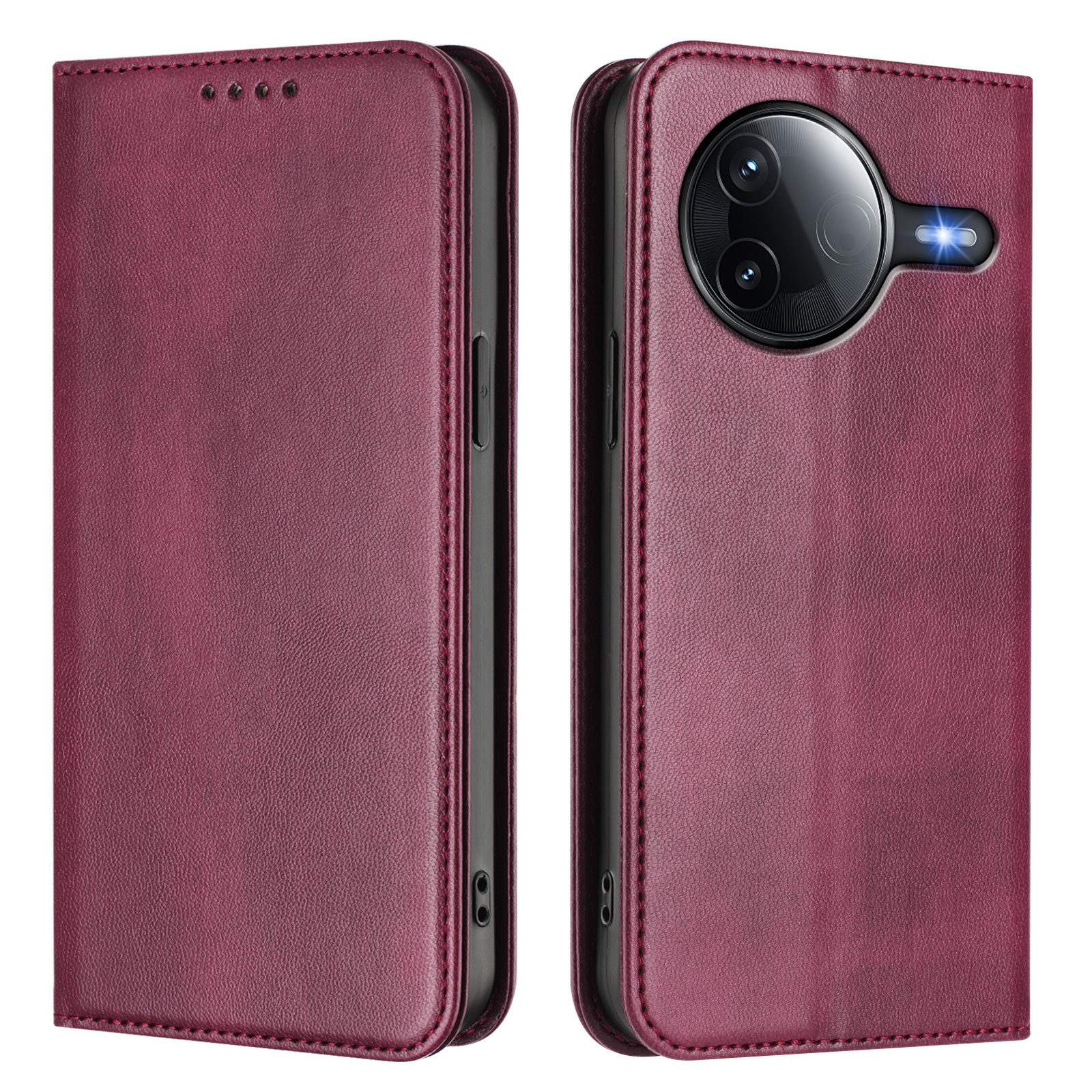 For Xiaomi Redmi K80 Pro 5G / Xiaomi Poco F7 Ultra 5G / Xiaomi Poco F7 Pro 5G / Xiaomi Redmi K80 5G Wallet Cases Retro Texture RFID Blocking Leather P