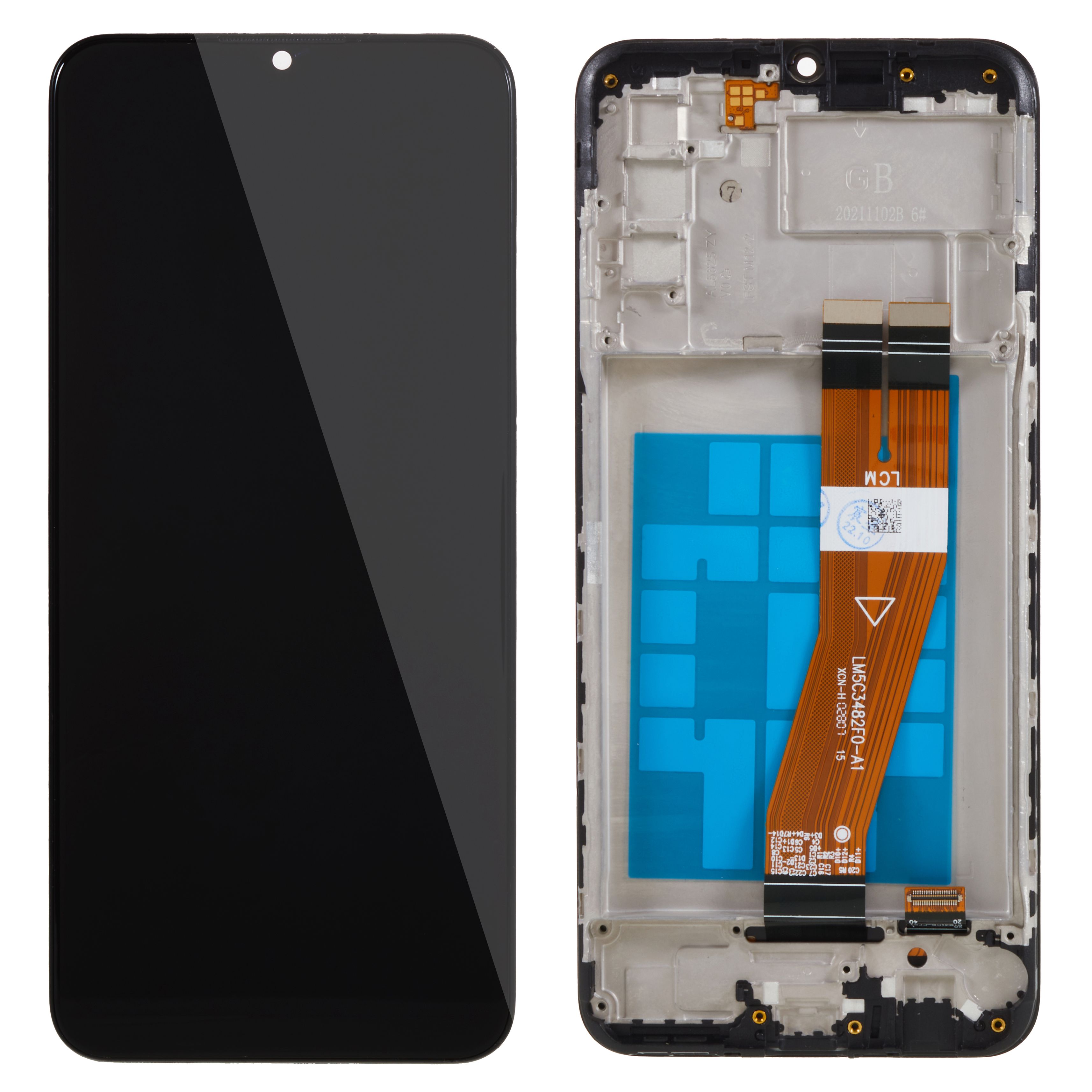 

Für Samsung Galaxy A03s (164,2 x 75,9 x 9,1 Mm) A037 Grade S OEM LCD -bildschirm Und Digitalisiererbaugruppe + Rahmenteil (ohne Logo), Samsung Galaxy A03s (164.2 x 75.9 x 9.1mm)